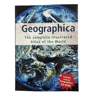 Geographica: The Complete Illustrated Atlas of the World Softcover with CD ROM